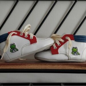Vintage Muppets lace up baby shoes